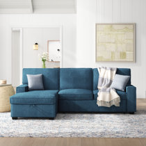 Amaya fabric deals sleeper sofa sectional